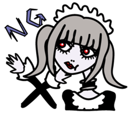 Lolita maid of mechanical sticker #2880925