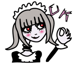 Lolita maid of mechanical sticker #2880926