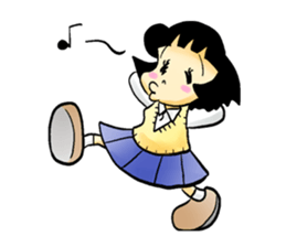 MIYO the DELIGHT GIRL sticker #2881106