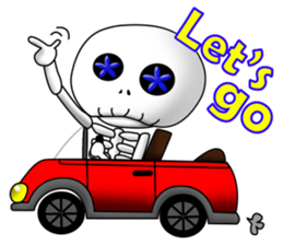 Surprising skeleton part2 sticker #2881225
