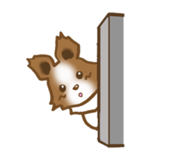 Sticker of the Papillon sticker #2881267