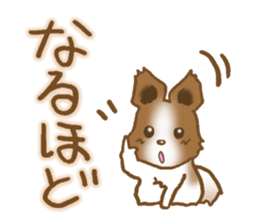 Sticker of the Papillon sticker #2881281