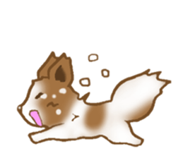 Sticker of the Papillon sticker #2881284