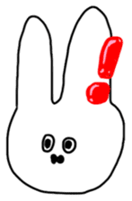 Pretty Rabbit Boy sticker #2881611