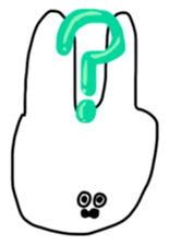 Pretty Rabbit Boy sticker #2881612