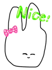 Pretty Rabbit Boy sticker #2881615