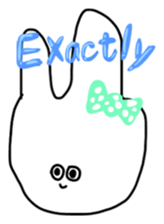 Pretty Rabbit Boy sticker #2881625