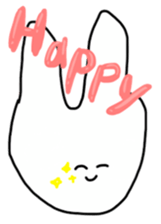 Pretty Rabbit Boy sticker #2881626