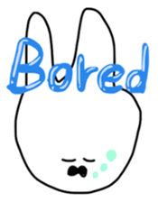 Pretty Rabbit Boy sticker #2881632