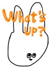 Pretty Rabbit Boy sticker #2881635