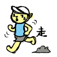 A cat like hand-drawn sticker #2881814