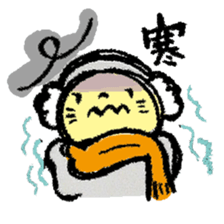 A cat like hand-drawn sticker #2881825