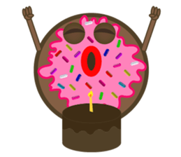 Fun Fun Donut sticker #2882271