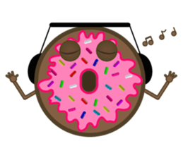 Fun Fun Donut sticker #2882273