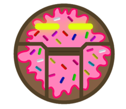 Fun Fun Donut sticker #2882276
