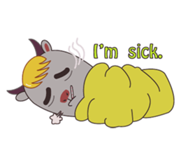 Buffalo Man in K-POP Style sticker #2882564