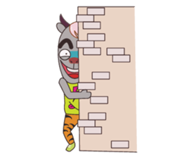 Buffalo Man in K-POP Style sticker #2882569