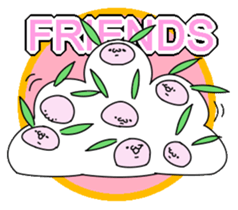 snow rabbit and snow bear sticker #2882899