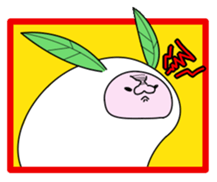 snow rabbit and snow bear sticker #2882906