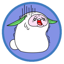 snow rabbit and snow bear sticker #2882913