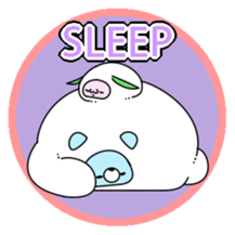 snow rabbit and snow bear sticker #2882917