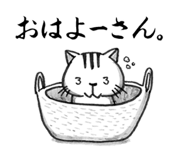 Days of Kansai cats sticker #2882971