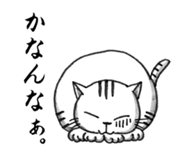 Days of Kansai cats sticker #2883006