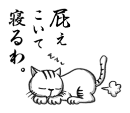 Days of Kansai cats sticker #2883010