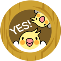 Talkative cockatiel,budgies,Java sparrow sticker #2883811