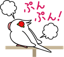 Talkative cockatiel,budgies,Java sparrow sticker #2883818
