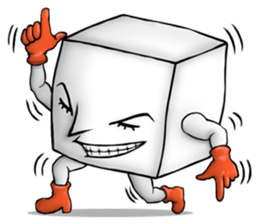 Positive tofu sticker #2883879