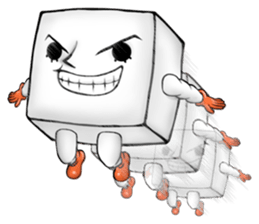 Positive tofu sticker #2883881