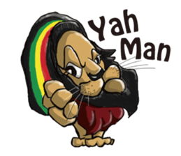 "RAGGA"STICKER sticker #2884011