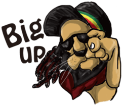 "RAGGA"STICKER sticker #2884013