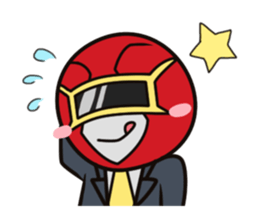 Working hero sticker #2884092