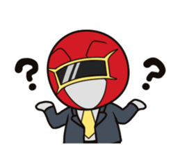 Working hero sticker #2884094