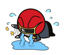 Working hero sticker #2884106