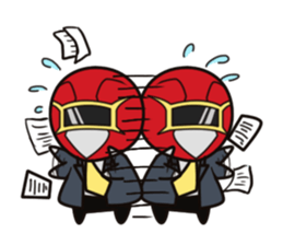 Working hero sticker #2884107