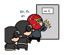 Working hero sticker #2884116