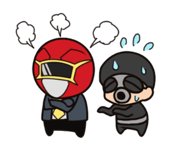 Working hero sticker #2884117