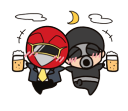 Working hero sticker #2884122