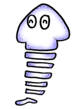 Phage, Planaria, microbea-microorganism sticker #2884241
