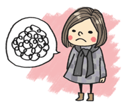 Do your best. Girl sticker #2884274