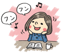 Do your best. Girl sticker #2884284