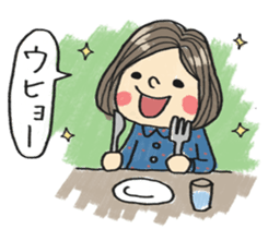 Do your best. Girl sticker #2884285