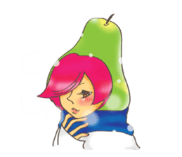 Fruity Girls with English sticker #2884347
