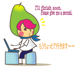 Fruity Girls with English sticker #2884349