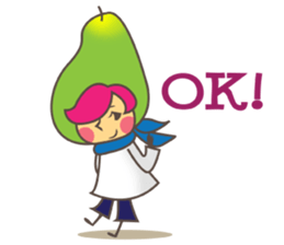 Fruity Girls with English sticker #2884350