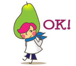 Fruity Girls with English sticker #2884350