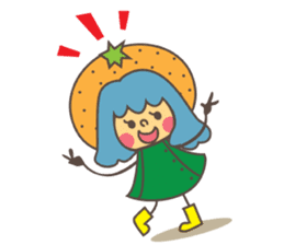 Fruity Girls with English sticker #2884357